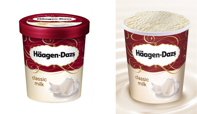 Häagen-Dazs’ Limited Edition Classic Milk Flavour in SIngapore