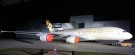 Etihad Airways new A380 side livery in Airbus Hamburg Facility