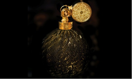 Limited edition release of Oud Amber Intense in a quintessential Marcel Franck bottle
