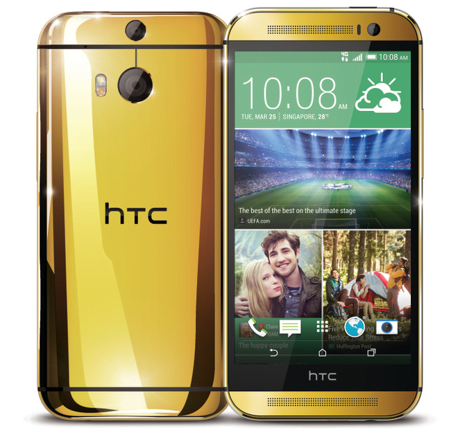 Win the HTC One M8 in 24k Gold worth S$2288 with StarHub