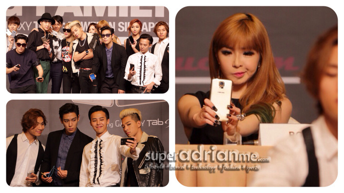 YG Family 2014 Family GALAXY Tour: POWER in Singapore press conference