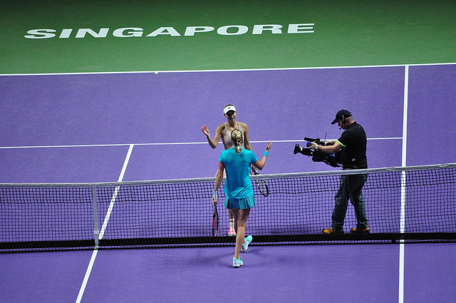 Easy win for Caroline Wozniacki