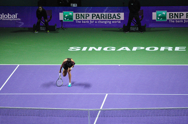 Ana pumped after grabbing a crucial break