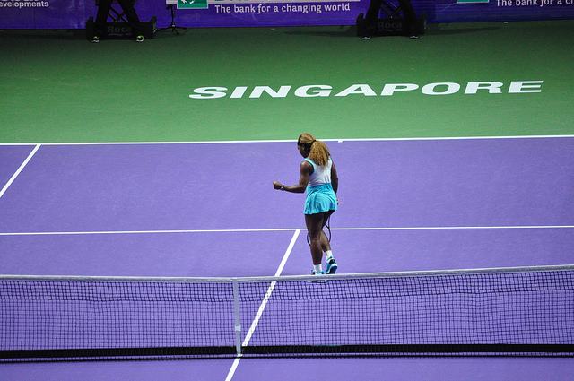 First set Serena