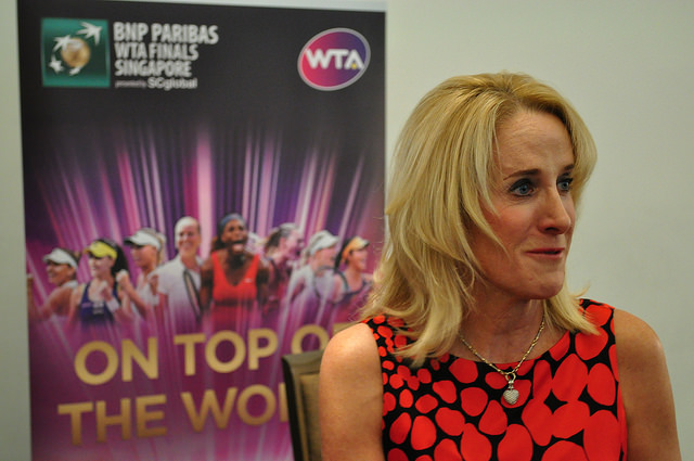 The friendly American sweetheart Tracy Austin