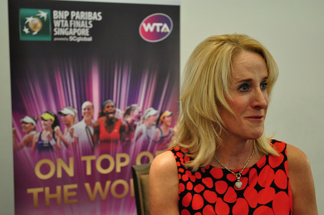 WTA - The friendly American sweetheart Tracy Austin | SUPERADRIANME.com The friendly American sweetheart Tracy Austin