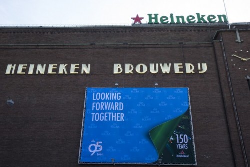 Heineken Brewery in Amsterdam