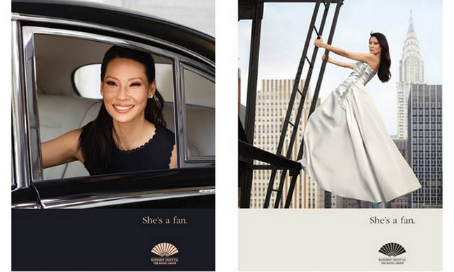 Mandarin Oriental Enlists Lucy Liu as new Fan