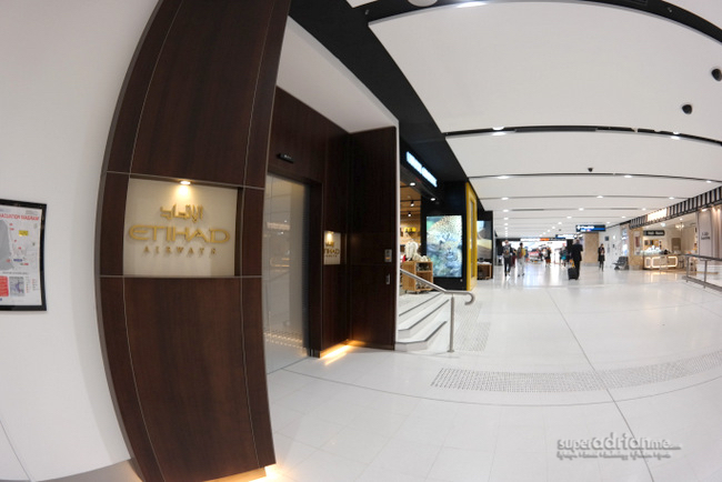 Etihad Airways First and Business Class Lounge at Sydney Kingsford Smith International Airport
