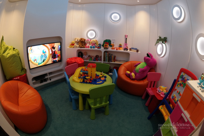 Etihad Airways First & Business Lounge Sydney - Children's Playroom 