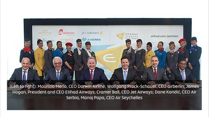 Etihad Airways Partners unveiled