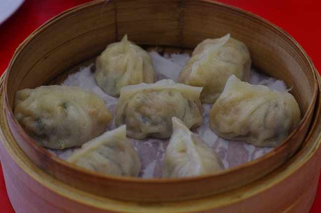 Jing Hua steamed vegetarian dumplings
