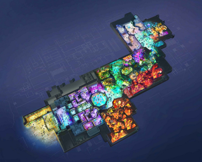 Planet J - Theme Park Floor Plan | SUPERADRIANME.com Planet J - Theme Park Floor Plan