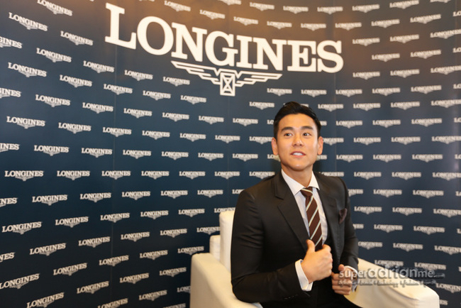 Eddie Peng in Singapore for the Longines Singapore Gold Cup 2014