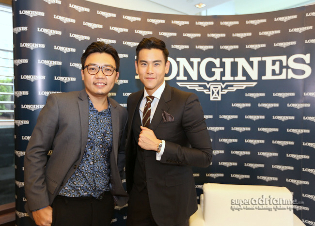 Our writer Dennis Seow gets a up close and personal shot with Eddie Peng