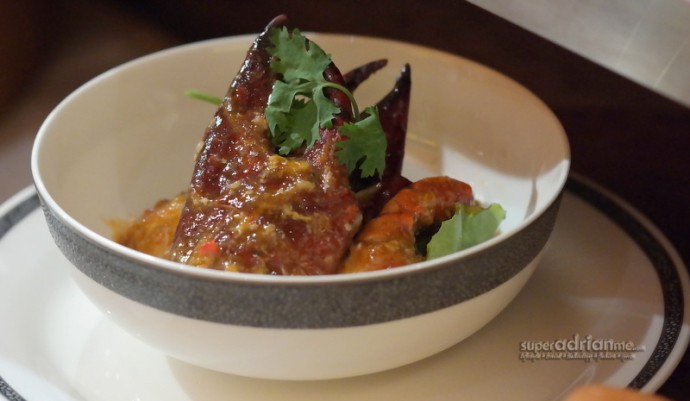 Singapore Airlines - Chilli Crab | SUPERADRIANME.com Chilli Crab is available for pre order by First Class passengers on Singapore Airlines.