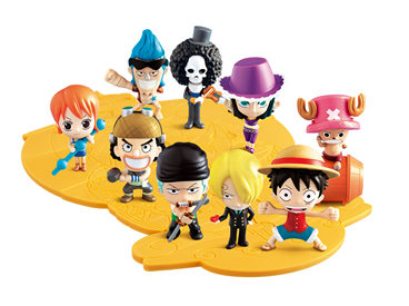 One Piece Figurines at McDonald's Singapore