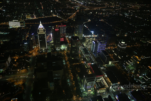 View from Taipei 101 Observatory Tower | SUPERADRIANME.com View from Taipei 101 Observatory Tower