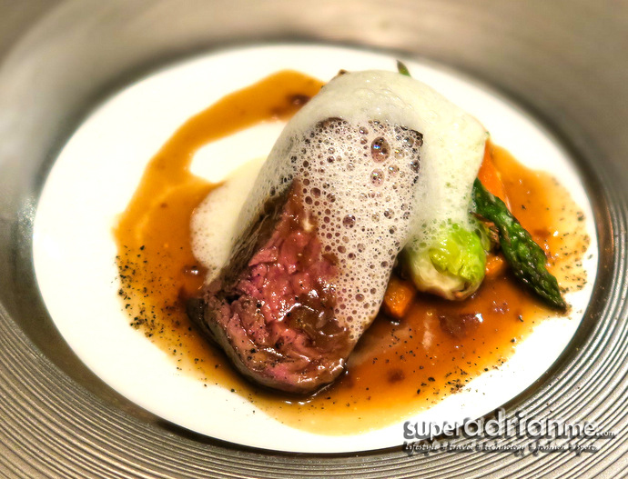 REVIEW: Caffe B at Marina Bay Sands - Angus Beef Tenderloin