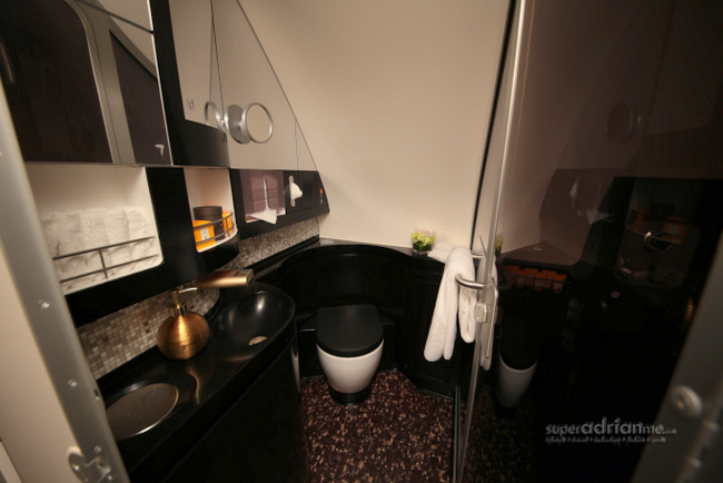 Private bathroom and shower in The Residence by Etihad