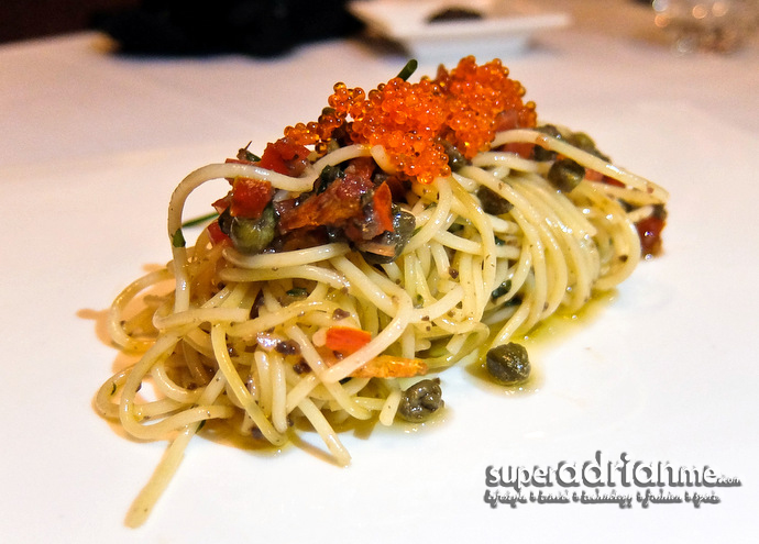 Rilettes Of REVIEW: Caffe B at Marina Bay Sands - Sakura Ebi Pasta