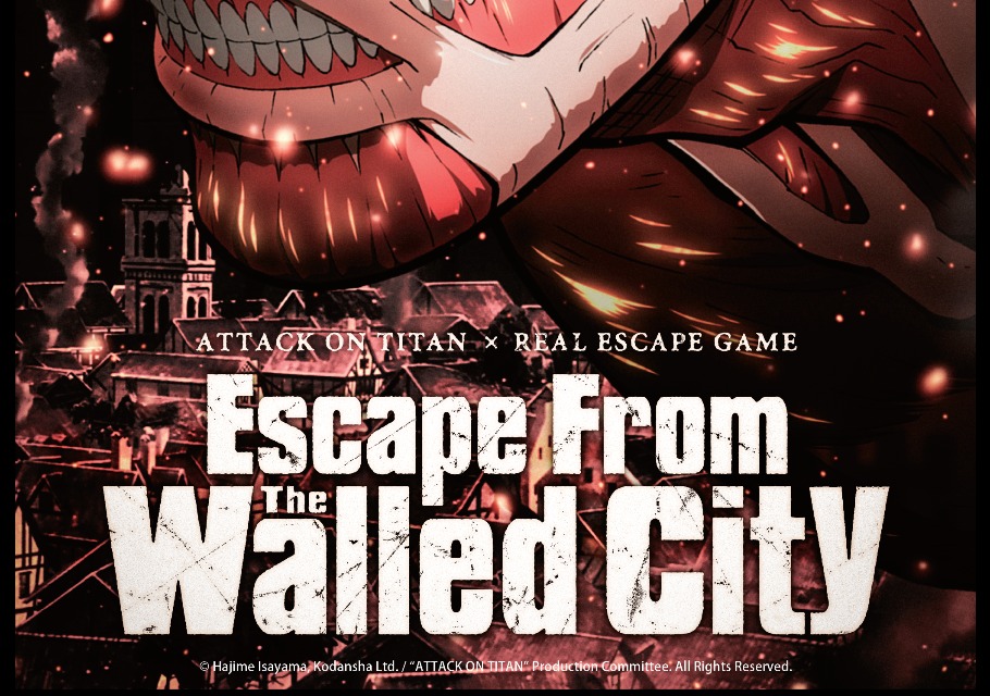Attack On Titan - The Real Escape Game Comes To Singapore