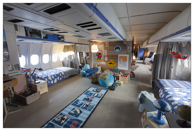 Limited-time KLM aircraft apartment at Amsterdam Airport Schipol