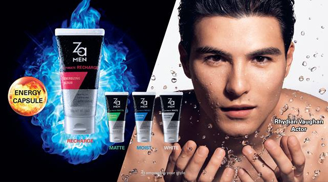 Za MEN Cleansers & Moisturizers now in Singapore