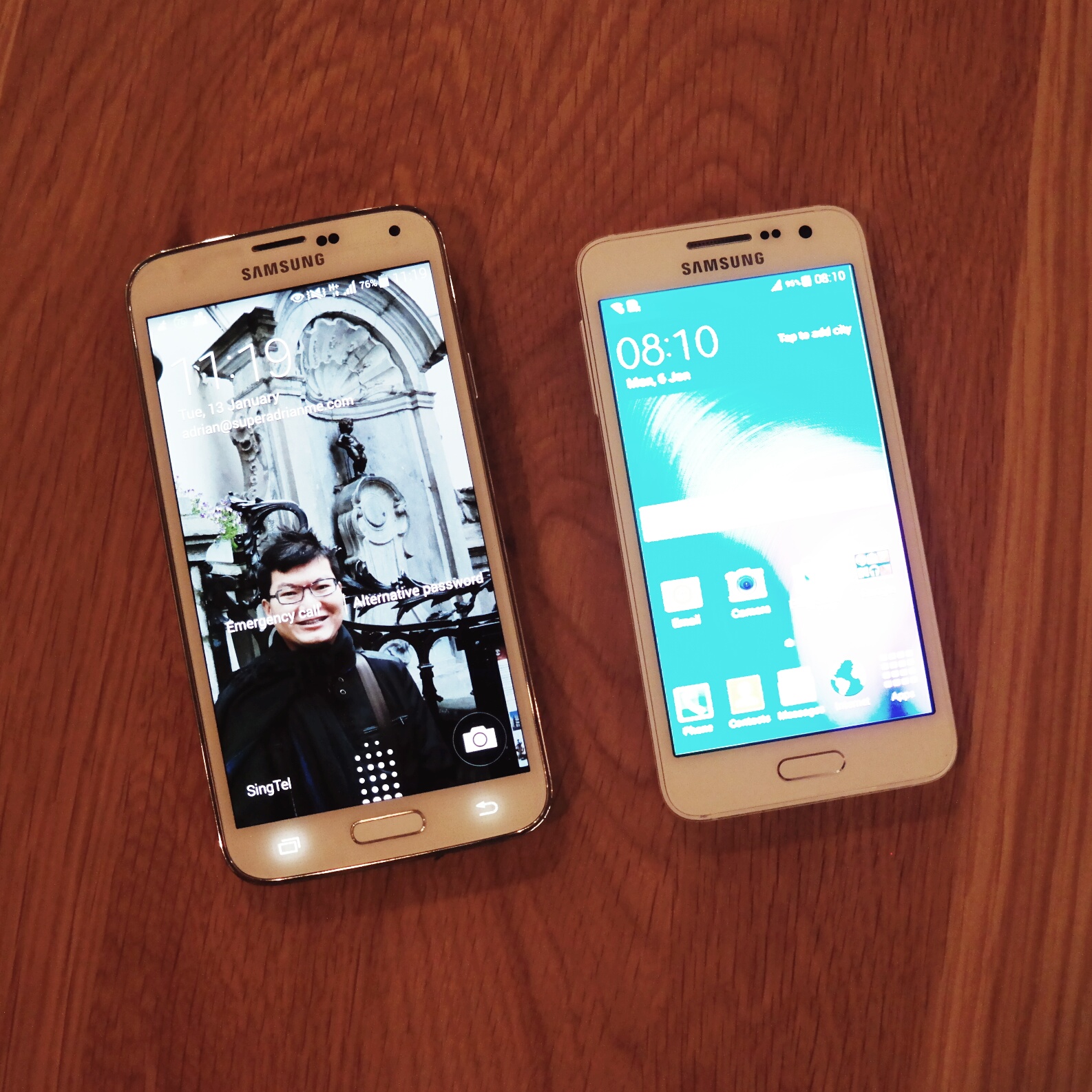 Samsung Galaxy S5 vs A3