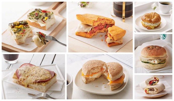 Starbucks New Breakfast Menu in Singapore