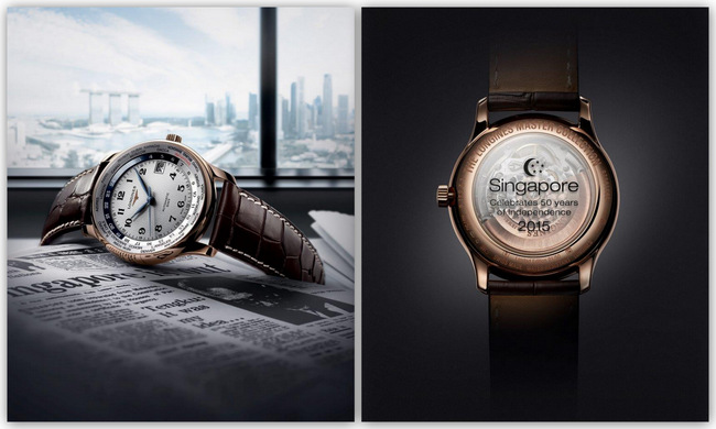 Longines celebrates Singapore’s 50th Anniversary of Independence with an exclusive limited edition watch