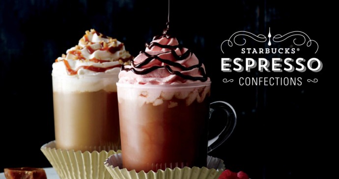 Starbucks limited edition Espresso Confections in Singapore