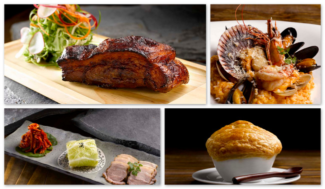 Dishes available at Joo Korean Bar