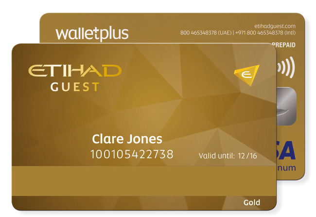 ETIHAD GUEST WalletPlus Cards