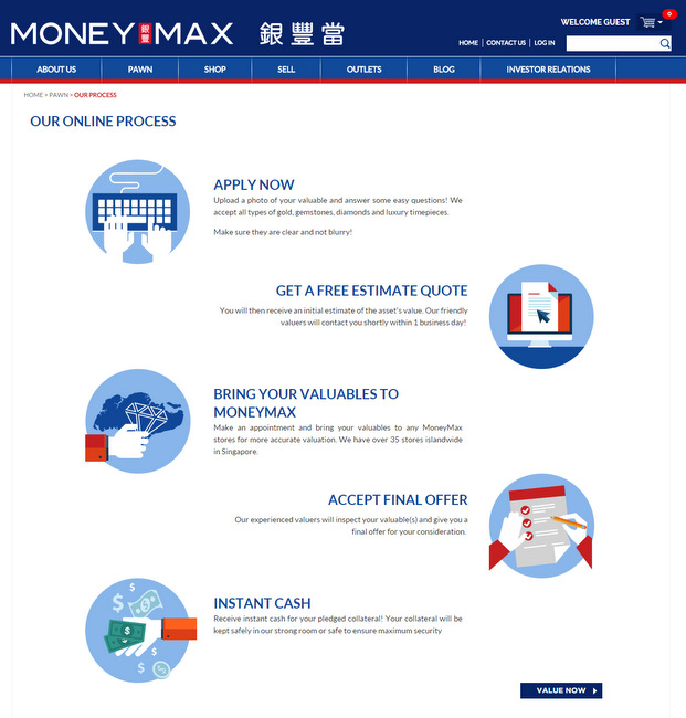 MoneyMax Online Website