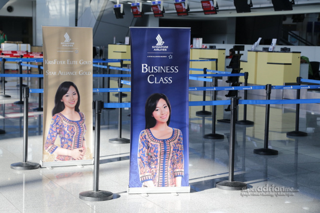 Singapore Airlines Airport Check In at Manila NAIA3 Star Alliance Gold and Business Class