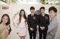 Angelababy and TVXQ, Ambassadors of The Shilla Duty Free Singapore launch in Changi Airport