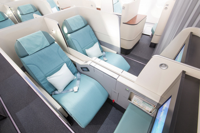 Korean Air new Prestige Suite seats