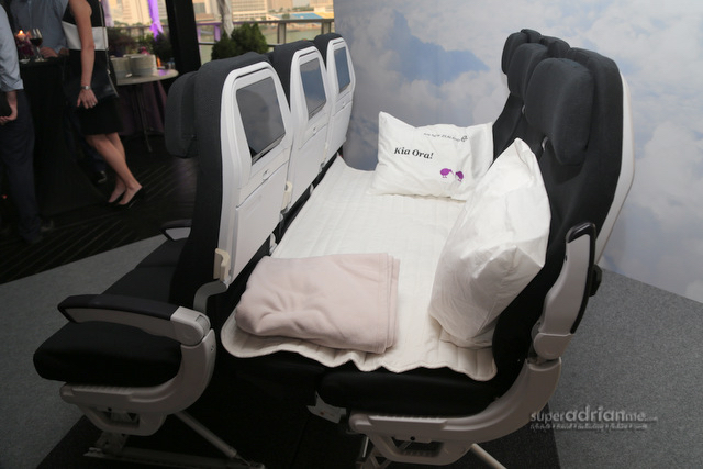 Air New Zealand Economy Couch Seats