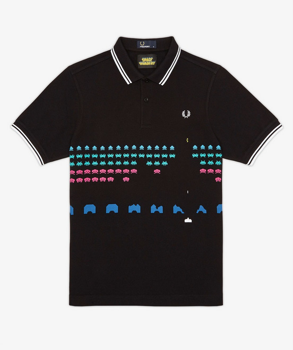 Fred Perry x Space Invaders Collection Singapore 