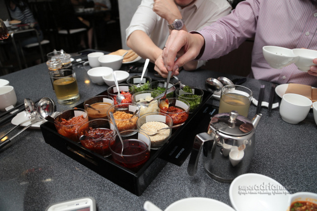 Amazing Sauces available at Hotpot Kingdom at no extra charge.