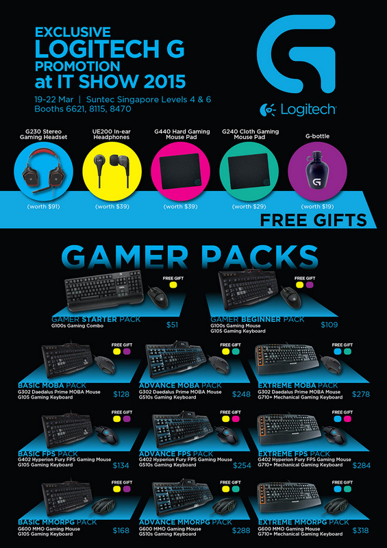 Logitech at IT Show 2015  (click for larger image)