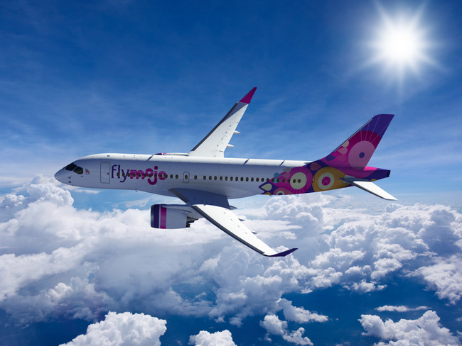 flymojo, Malaysia's newest airline to be formed with purchase of 20 CS100 aircraft with options fo an additional 20.