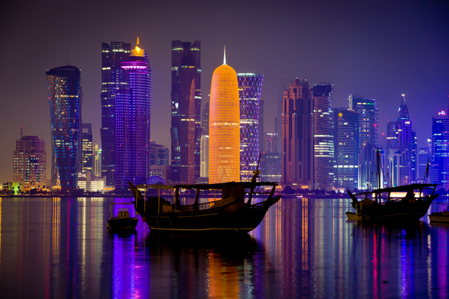 Doha City Skyline (Shutterstock Image)