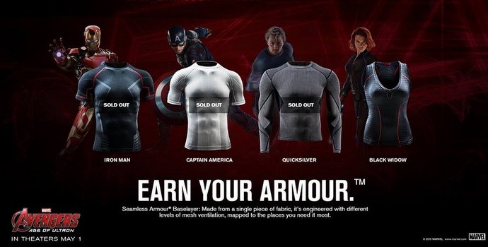 tony stark under armour