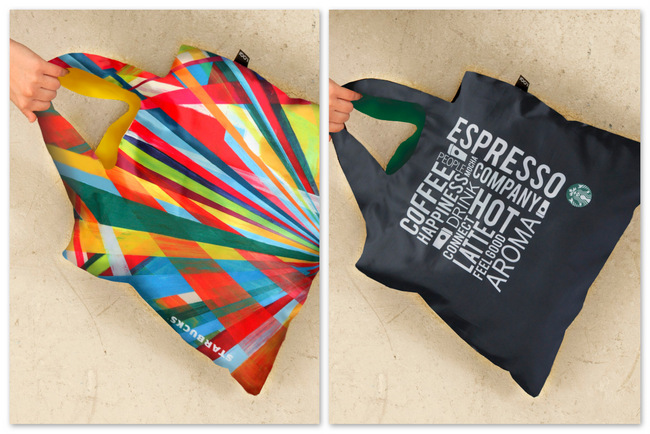 Reusable Starbucks X LOQI Bag