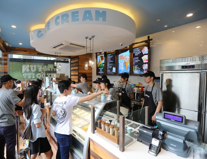 Ben & Jerry’s flagship store at 313@Somerset Discovery Walk offers 18 ice cream flavours, alongside new shakes, ice cream cakes and merchandises.