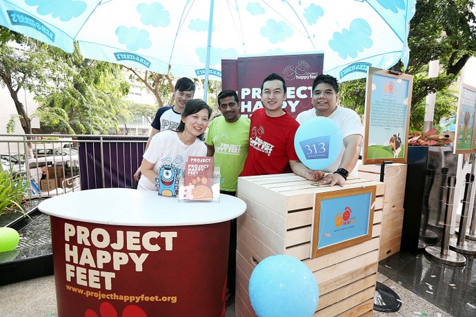 Project Happy Feet is one of the local welfare organisations taking part in Benefit Tuesday Night