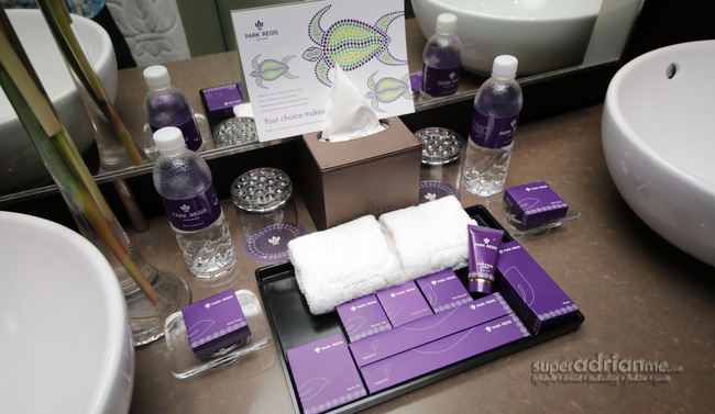 In house bath and body products from Park Regis Singapore | SUPERADRIANME.com In house bath and body products from Park Regis Singapore
