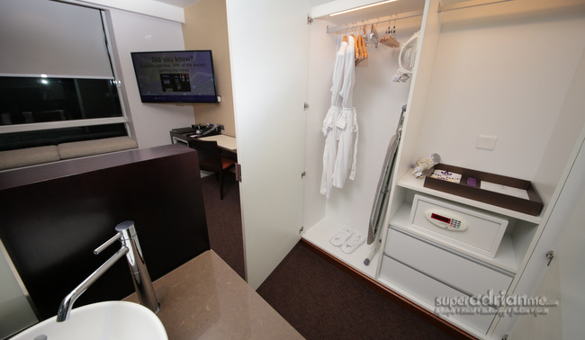 Park Regis Singapore Smillion Facelift Unveiled | SUPERADRIANME.com Storage spaces in Park Regis Singapore rooms
